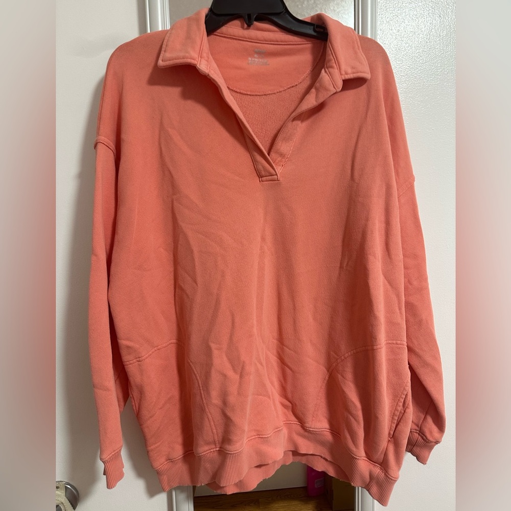 Aerie Coral Sweatshirt Size XS